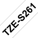Ruban adhésif puissant Brother TZe-S261 / TZES261, noir sur blanc, 36 mm x 8 m