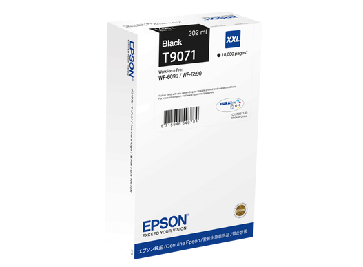 [C13T90714N] Epson T9071N / C13T90714N black XXL ink cartridge, 10,000 pages