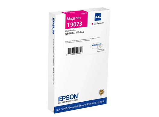 Epson T9073N / C13T90734N magenta XXL ink cartridge, 7,000 pages