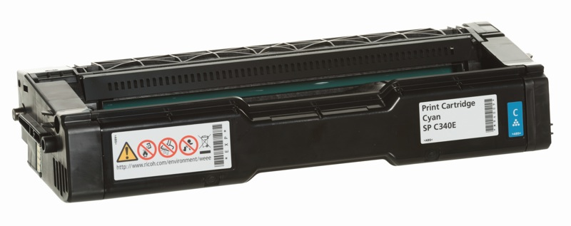 [407900] Toner Ricoh SPC340 / 407900 Cyan, 5.000 Seiten