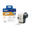 Brother DK-11208 / DK11208 die-cut labels, black on white, 38 x 90 mm, 400 labels