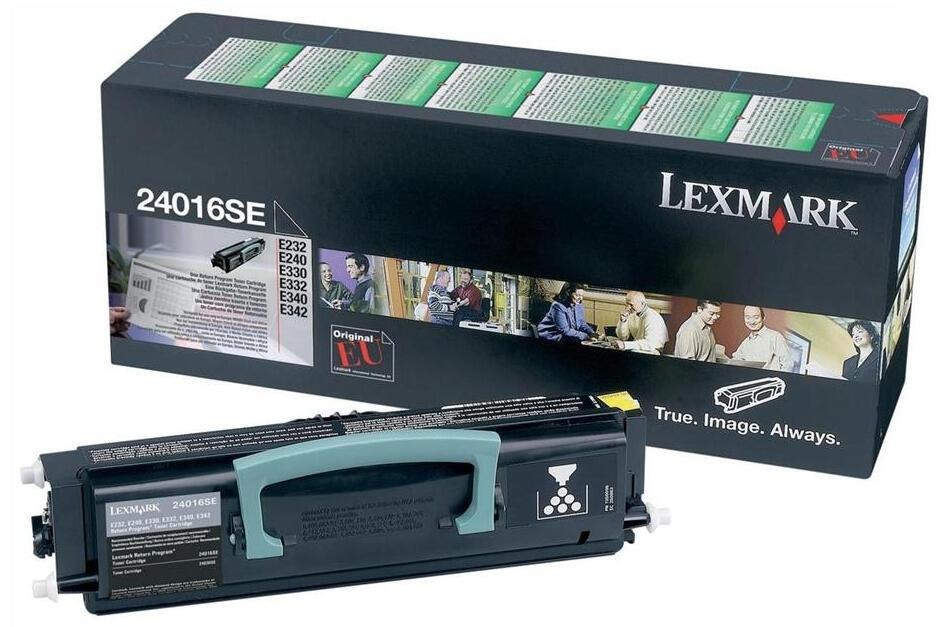 [24016SE] Lexmark 24016SE black toner, 2,500 pages
