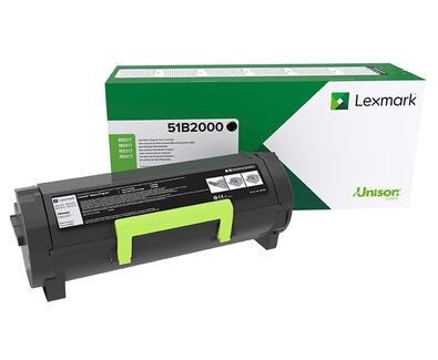Toner Lexmark 512 / 51B2000 Schwarz
