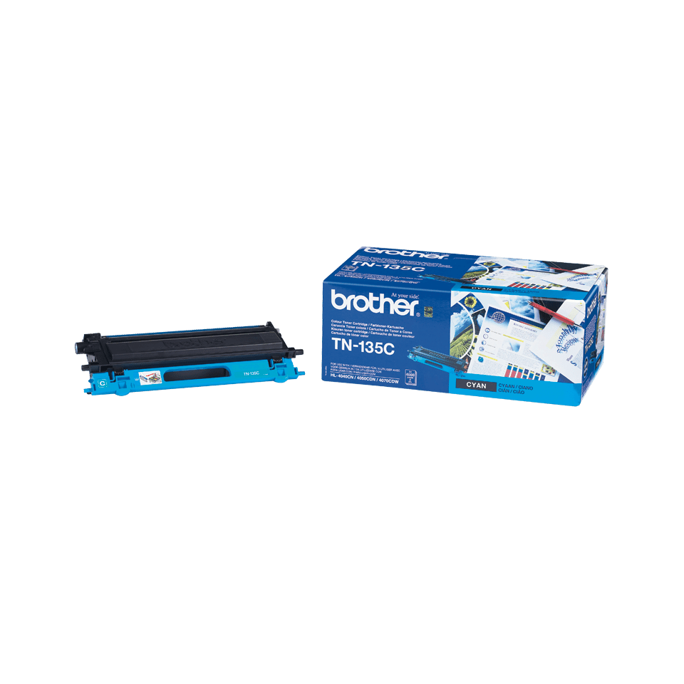 [TN135C] Brother Toner TN-135C / TN135C Cyan XL, 4.000 Seiten