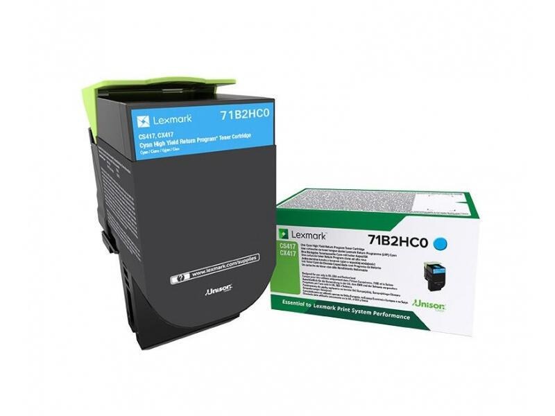 [71B2HC0] Toner Lexmark 71B2HC0 Cyan