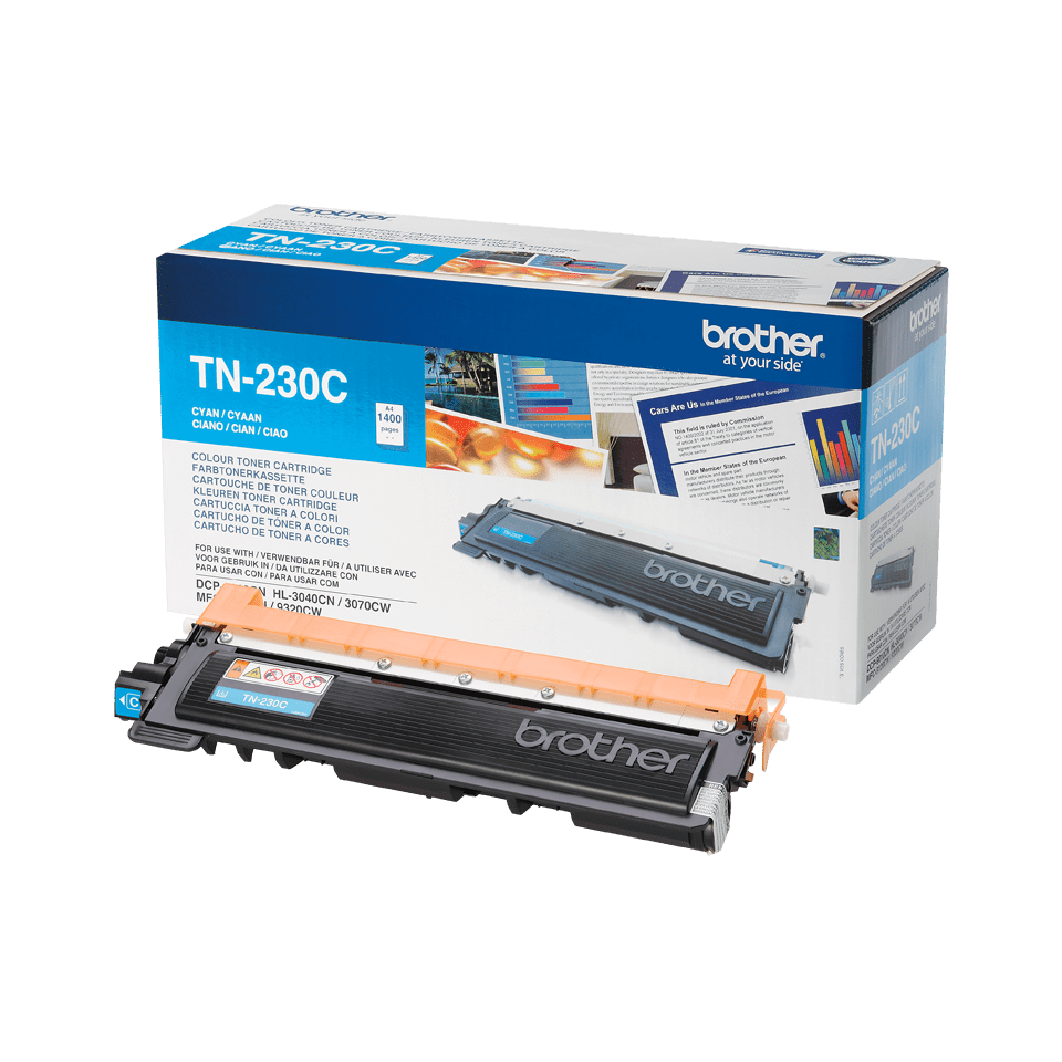 [TN230C] Brother Toner TN-230C / TN230C Cyan, 1.400 Seiten