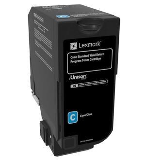Lexmark 74C2SC0 cyan XL toner