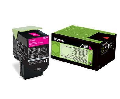 Toner Lexmark 802M / 80C20M0 magenta, 1 000 pages