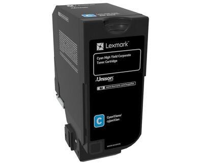 Lexmark 84C2HCE cyan toner