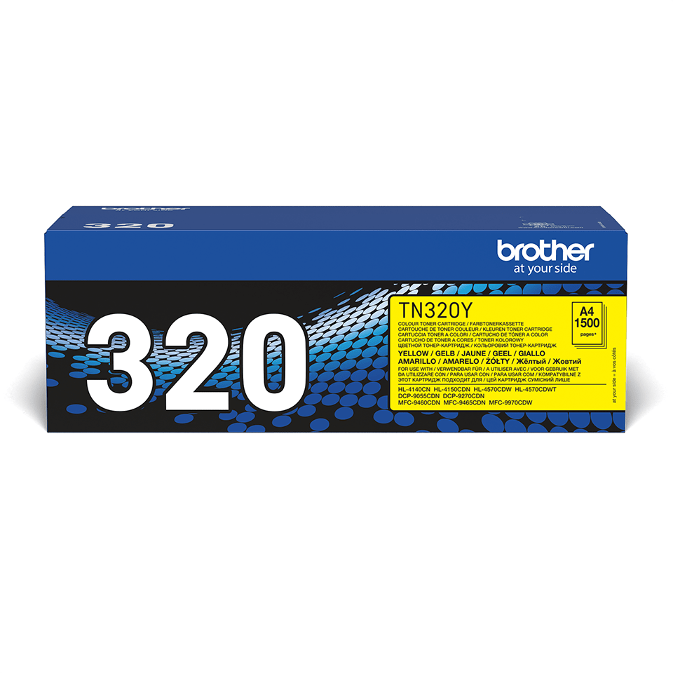 [TN320Y] Brother TN-320Y / TN320Y yellow toner, 1,500 pages