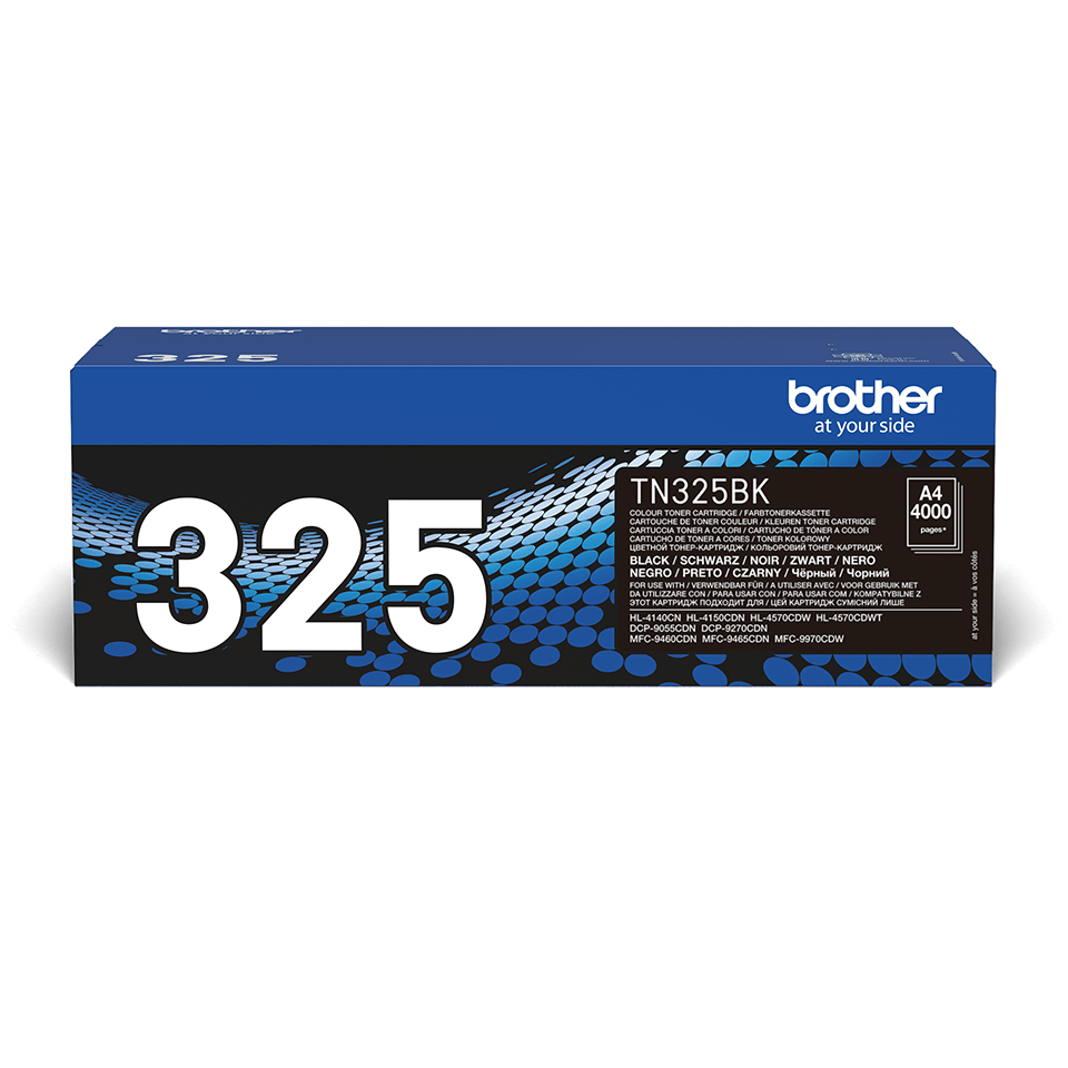 Brother TN-325BK / TN325BK black toner XL, 4,000 pages