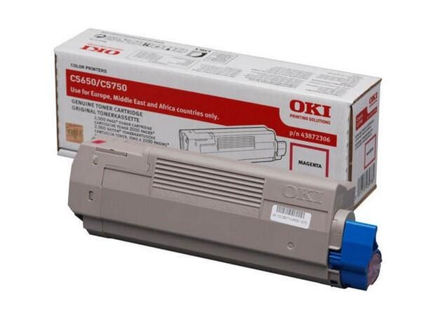 Toner OKI 43872306 Magenta, 2.000 Seiten