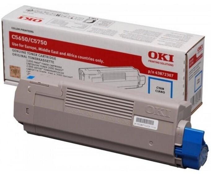 [43872307] Toner OKI 43872307 Cyan, 2.000 Seiten