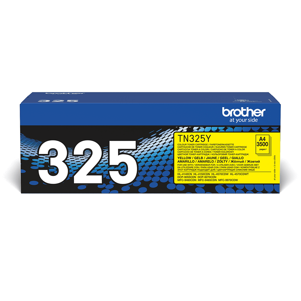[TN325Y] Brother Toner TN-325Y / TN325Y Gelb XL, 3.500 Seiten