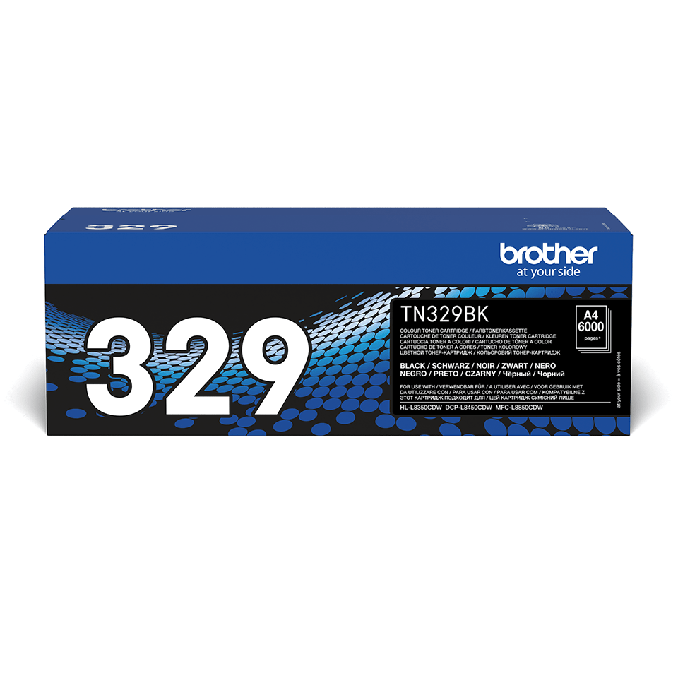 [TN329BK] Brother TN-329BK / TN329BK black toner, 6,000 pages