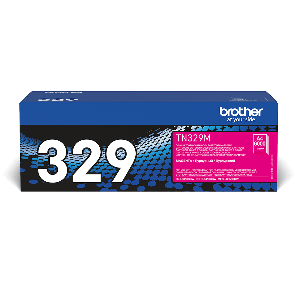 [TN329M] Brother Toner TN-329M / TN329M Magenta, 6.000 Seiten