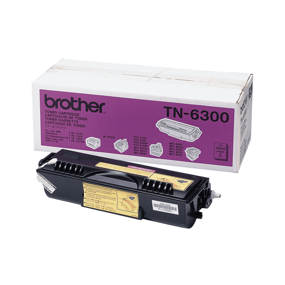 [TN6300] Toner Brother TN-6300 / TN6300 noir, 3 000 pages