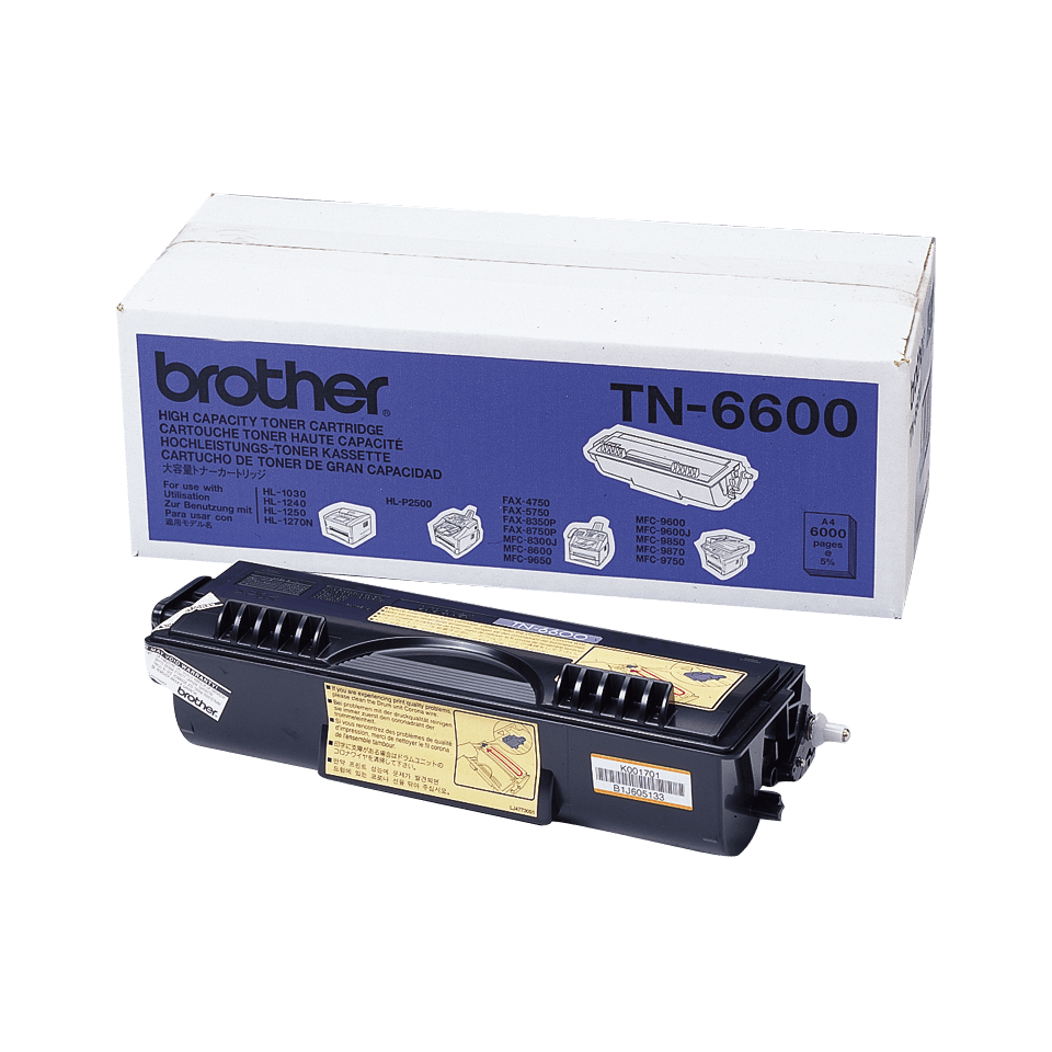 [TN6600] Brother TN-6600 / TN6600 black toner XL, 6,000 pages