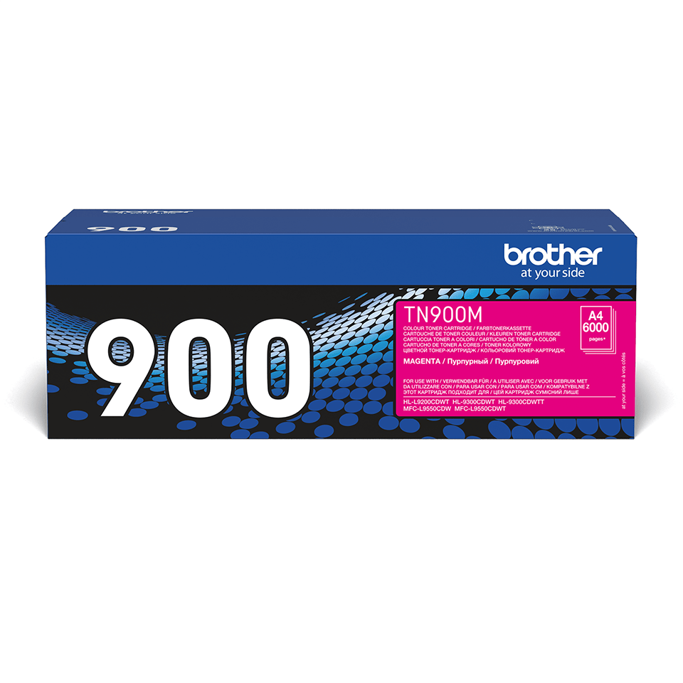 [TN900M] Brother Toner TN-900M / TN900M Magenta, 6.000 Seiten