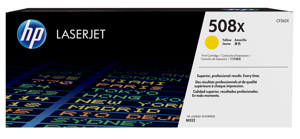 Toner HP Contract 508X / CF362XC Gelb XL, 9.500 Seiten