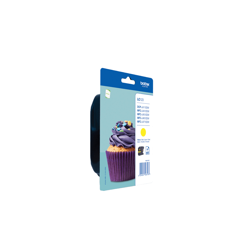 [LC123CBP] Brother Tintenpatrone LC-123CBP / LC123CBP Cyan XL, 600 Seiten
