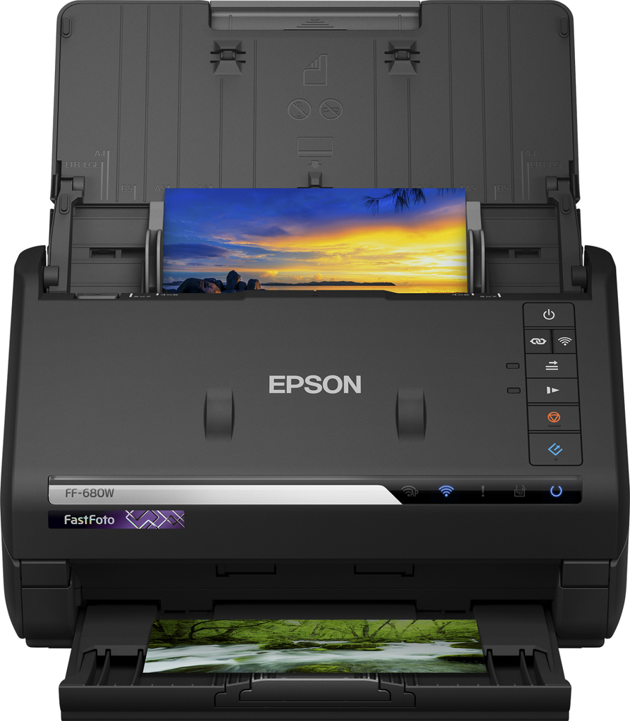Epson FF-680W document scanner, A4, 45 ppm