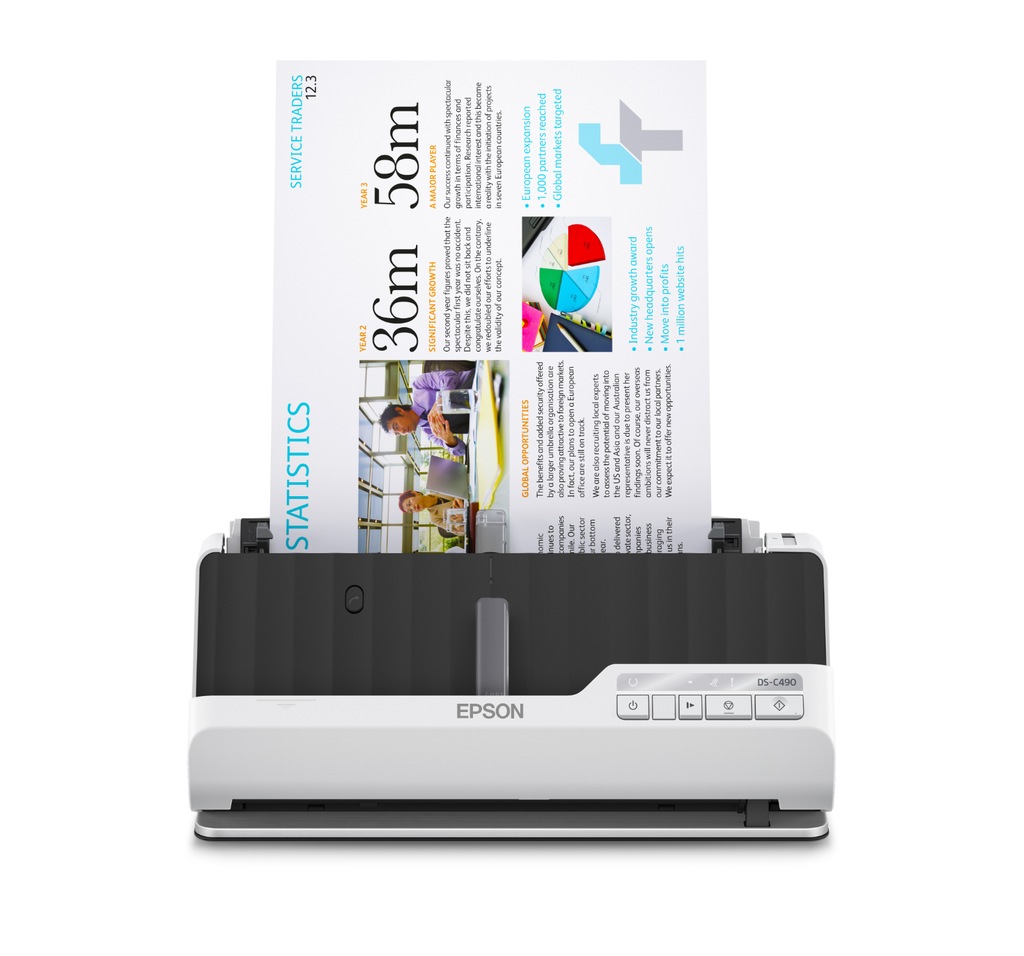 [B11B271401] Scanner de documents Epson DS-C490, A4