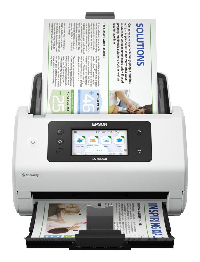 Epson DS-900WN Dokumentenscanner, A4, 70 S./Min.