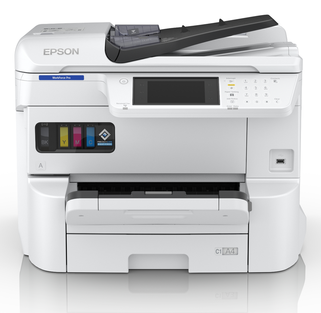 Epson EM-C7100DWF Farbtintenstrahl-Multifunktionsgerät, A4/A3, 35 S./Min., Duplex