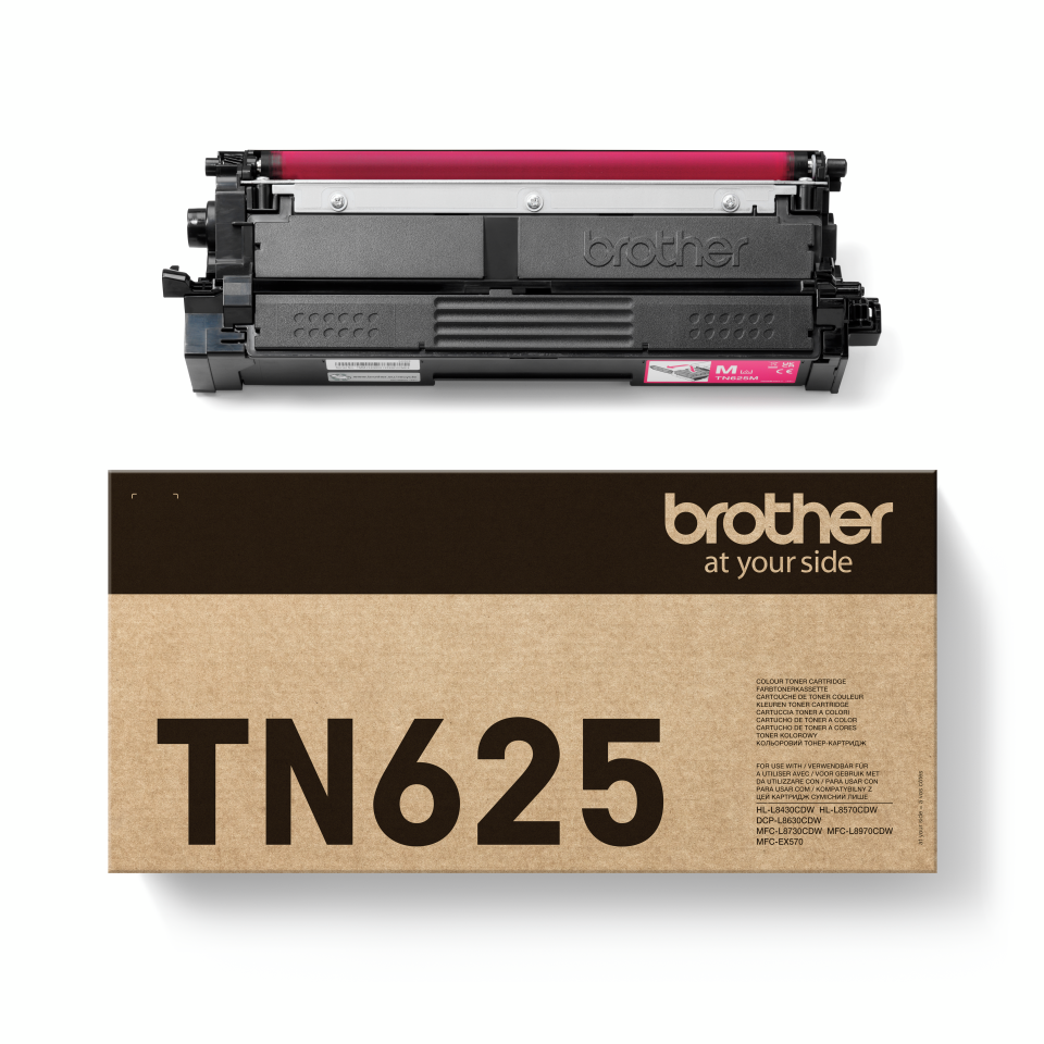 [TN625M] Brother Toner TN-625M / TN625M Magenta, 1.800 Seiten