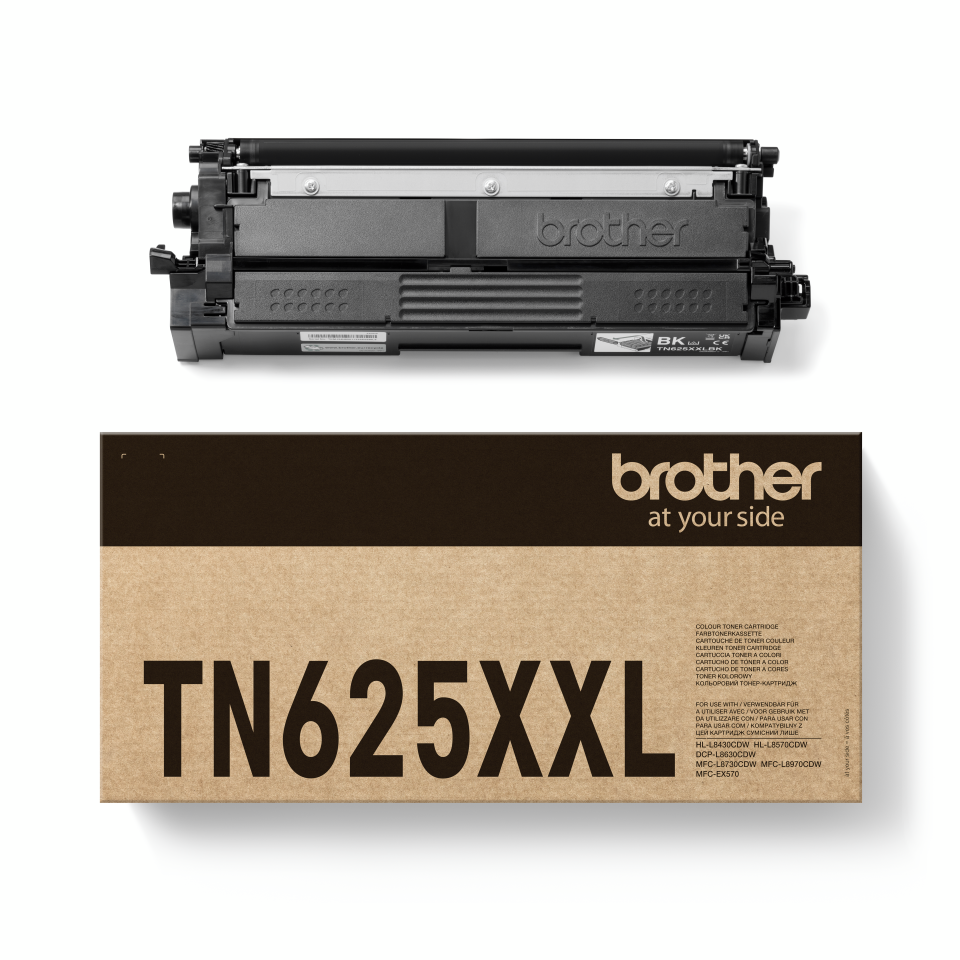 [TN625XXLBK] Brother Toner TN-625XXLBK / TN625XXLBK Schwarz XXL, 7.500 Seiten