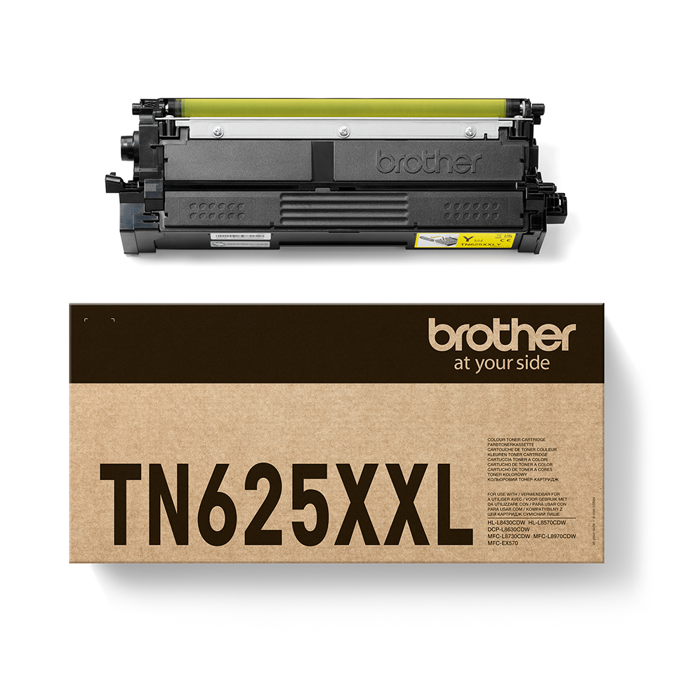 [TN625XXLY] Toner Brother TN-625XXLY / TN625XXLY jaune XXL, 6 500 pages