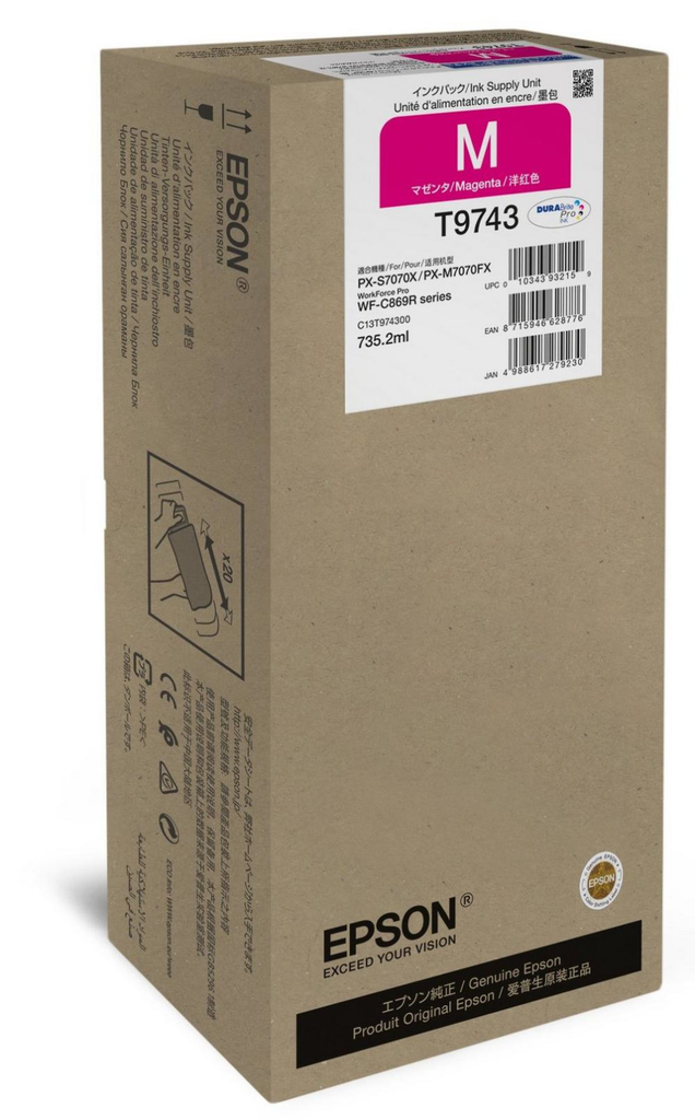 [C13T97430N] Epson Tintentank Magenta C13T97430N