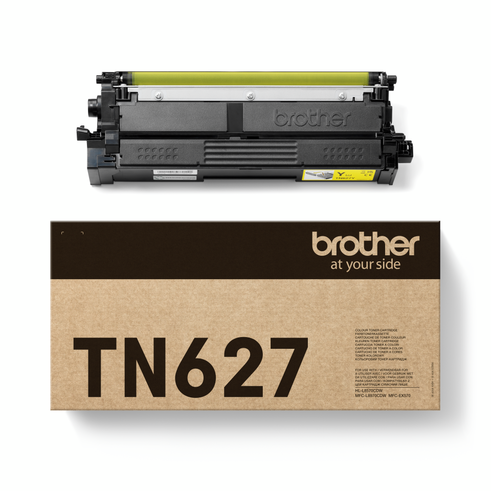 Brother TN-627Y / TN627Y yellow toner ultra high yield, 10,000 pages
