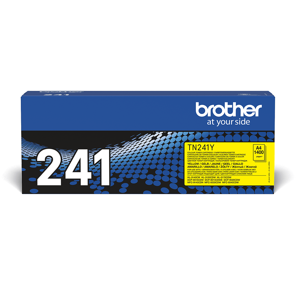 [TN241Y] Brother TN-241Y / TN241Y yellow toner, 1,400 pages