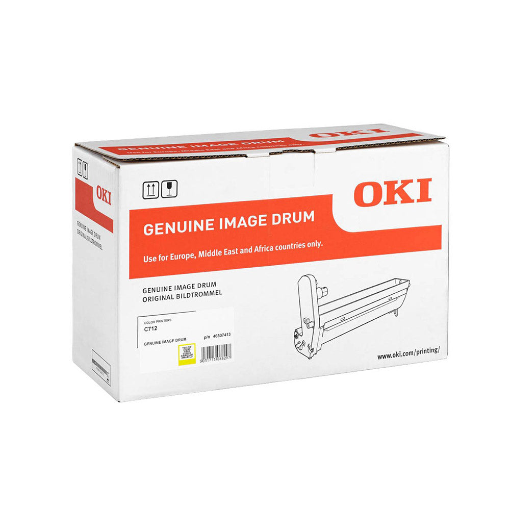 [46507413] OKI 46507413 yellow imaging drum, 30,000 pages