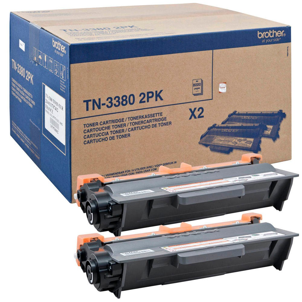 [TN3380TWIN] Toner Brother TN3380TWIN Schwarz, 8.000 Seiten