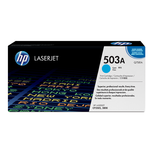 [Q7581A] Toner HP 503A cyan, 6 000 pages