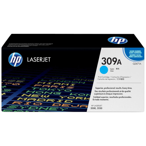 Toner HP 309A Cyan, 4.000 Seiten