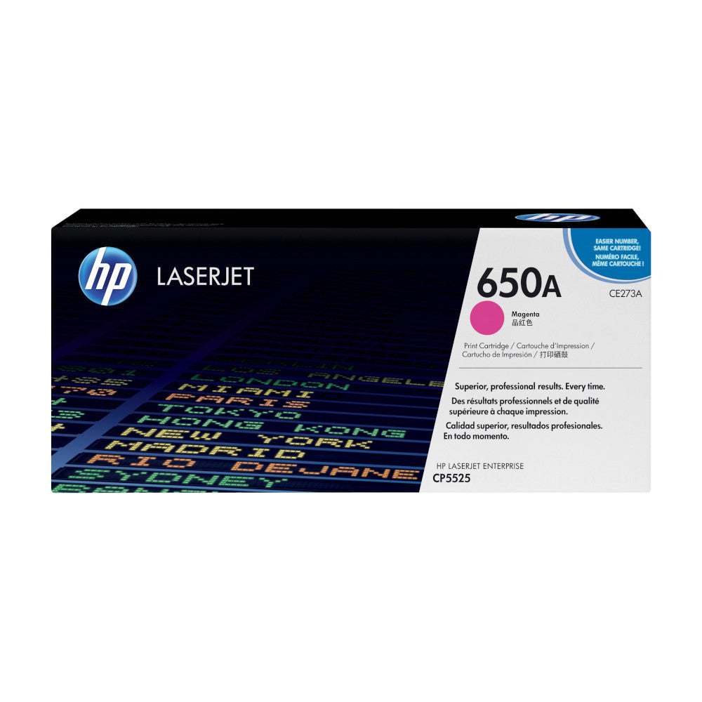 HP 650A magenta toner, 15,000 pages