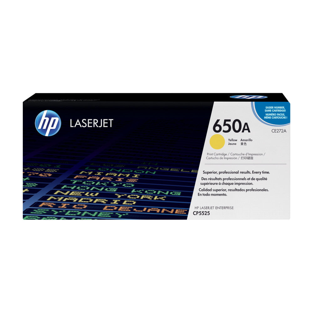 [CE272A] Toner HP 650A Gelb, 15.000 Seiten