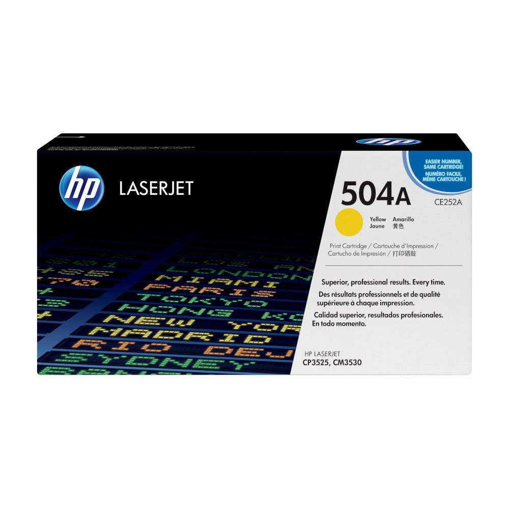[CE252A] Toner HP 504A Gelb, 7.000 Seiten