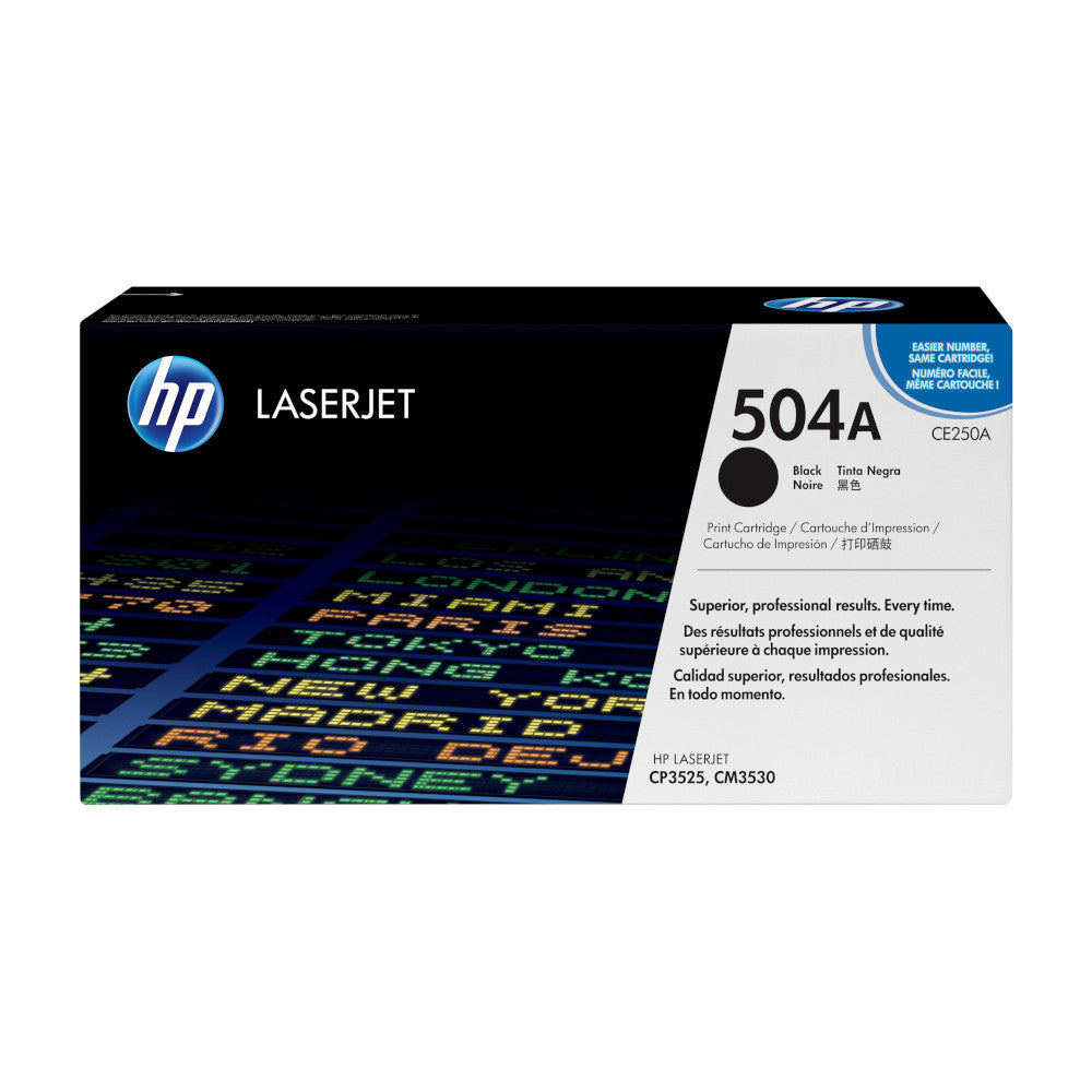 Toner HP 504A noir, 5 000 pages