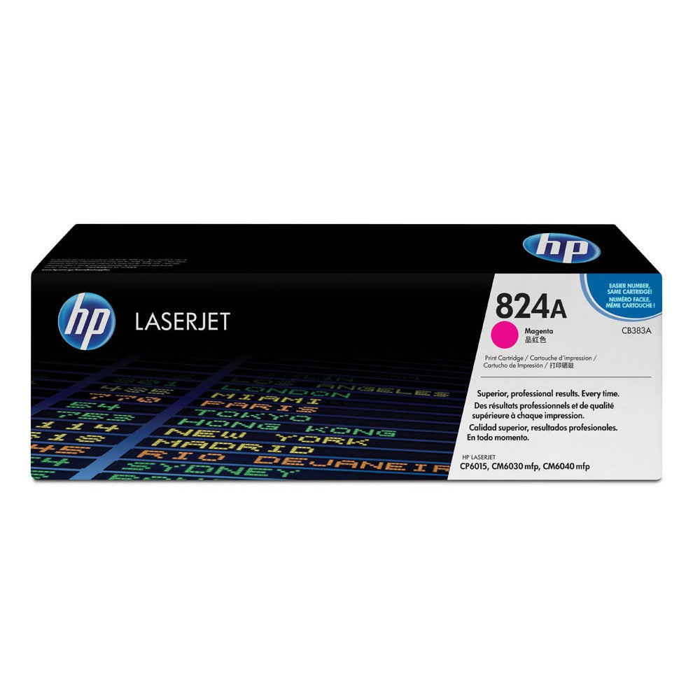 [CB383A] HP 824A magenta toner, 21,000 pages