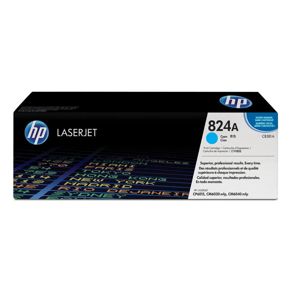 [CB381A] Toner HP 824A Cyan, 21.000 Seiten