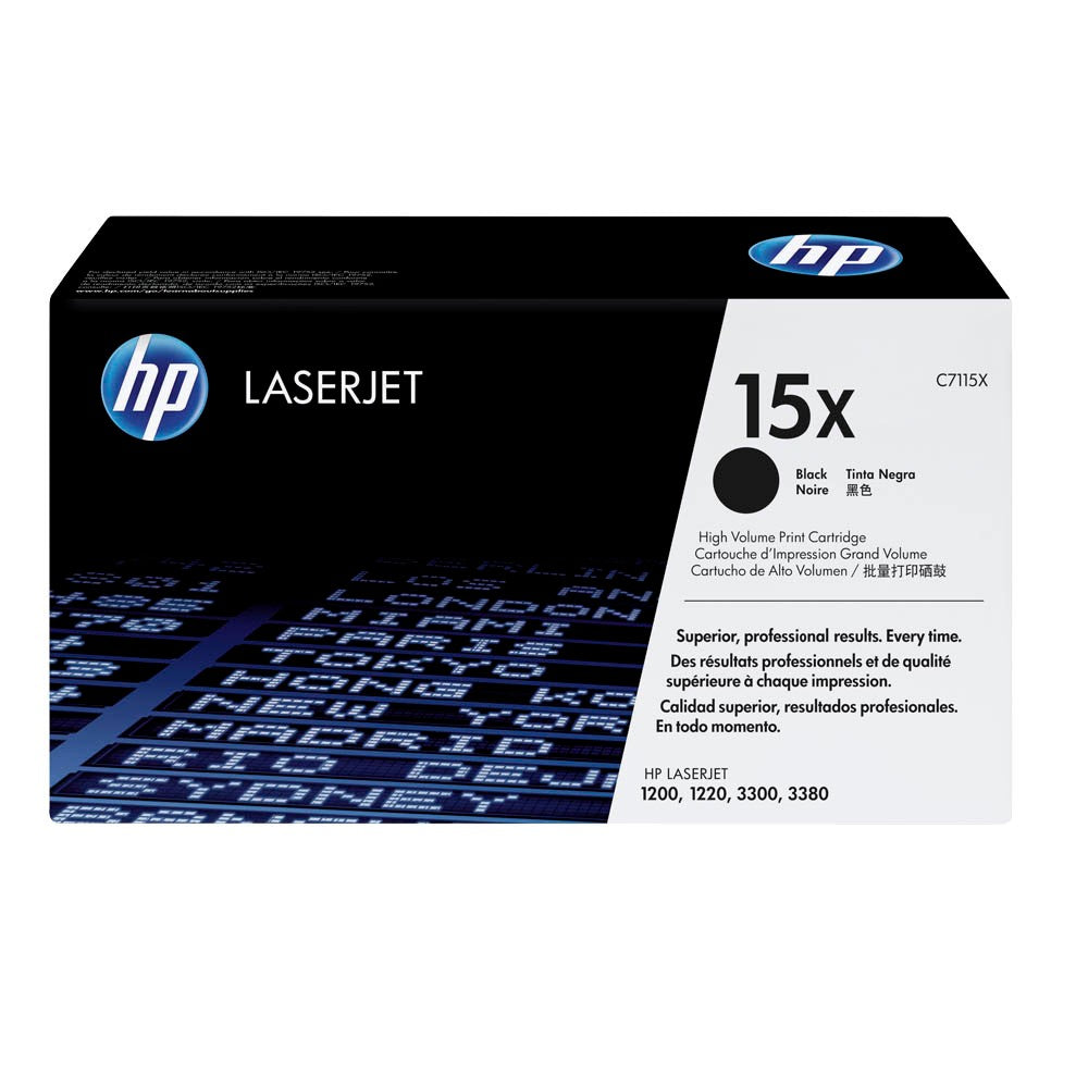 [C7115X] Toner HP 15X noir, 3 500 pages