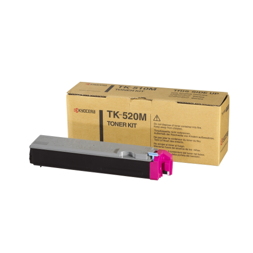[TK520M] Kyocera TK-520M magenta toner, 4,000 pages