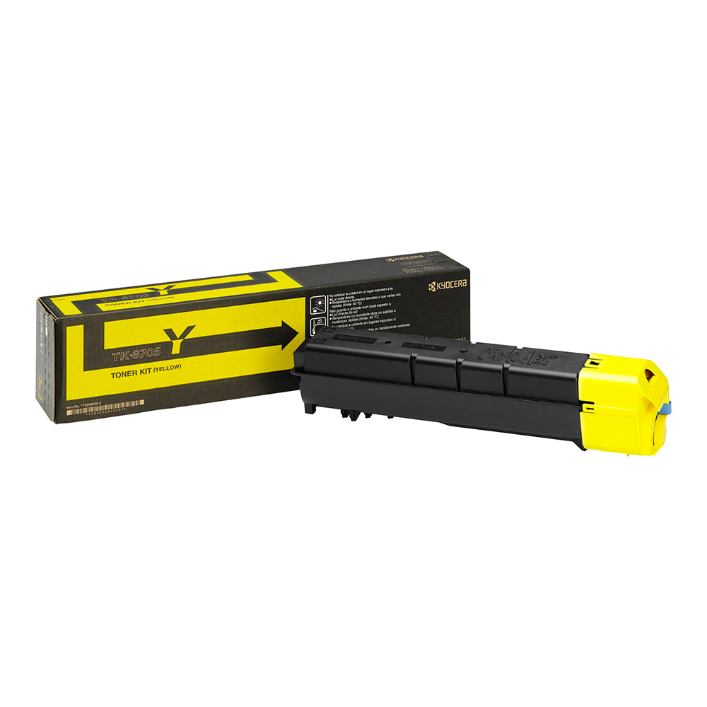 [1T02K9ANL0] Toner Kyocera TK-8705Y jaune, 30 000 pages