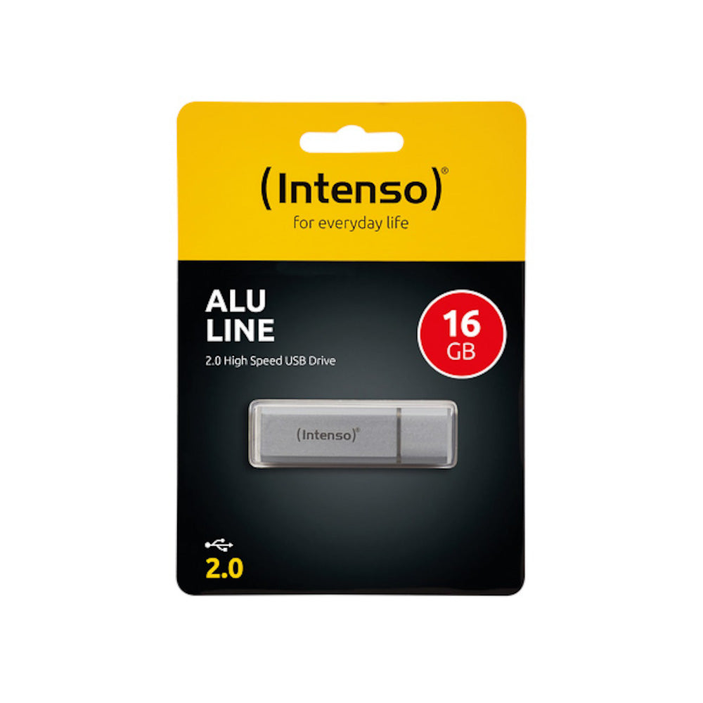 [3521472] Intenso 3521472 USB-2.0-Stick, Alu Line, 16 GB