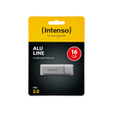 Intenso 3521472 USB 2.0 flash drive, Alu Line, 16 GB